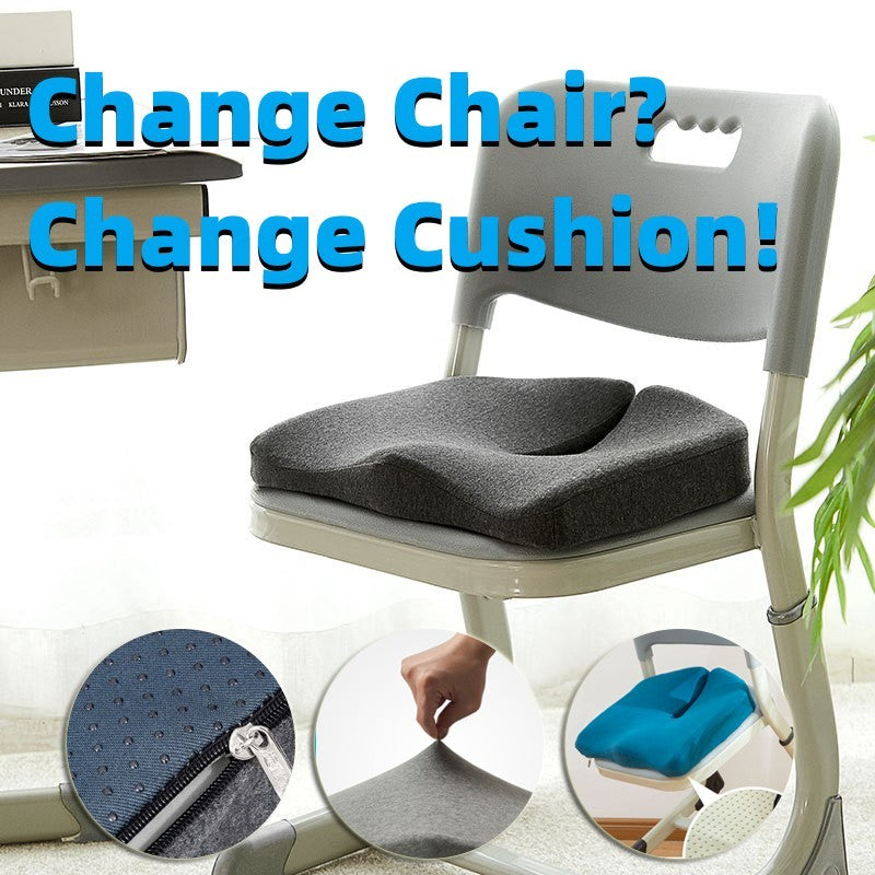 Pressure Relief Seat Cushion And Back Relief Lumbar Pillow Breathable Ass Cushion Non-Slip Wear-Resistant Office Chair Pads Nocturna-Pro