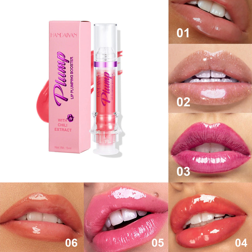 New Tube Lip Rich Lip Color Slightly Spicy Lip Honey Lip Glass Mirror Face Lip Mirror Liquid Lipstick Nocturna-Pro