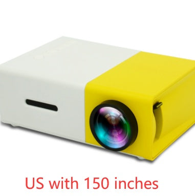 Portable Projector 3D Hd Led Home Theater Cinema HDMI-compatible Usb Audio Projector Yg300 Mini Projector Nocturna-Pro